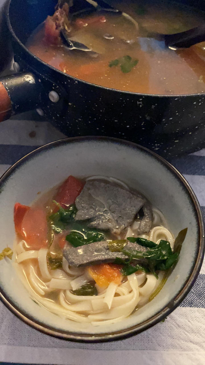 番茄猪肝汤（内附猪肝滑嫩秘诀）