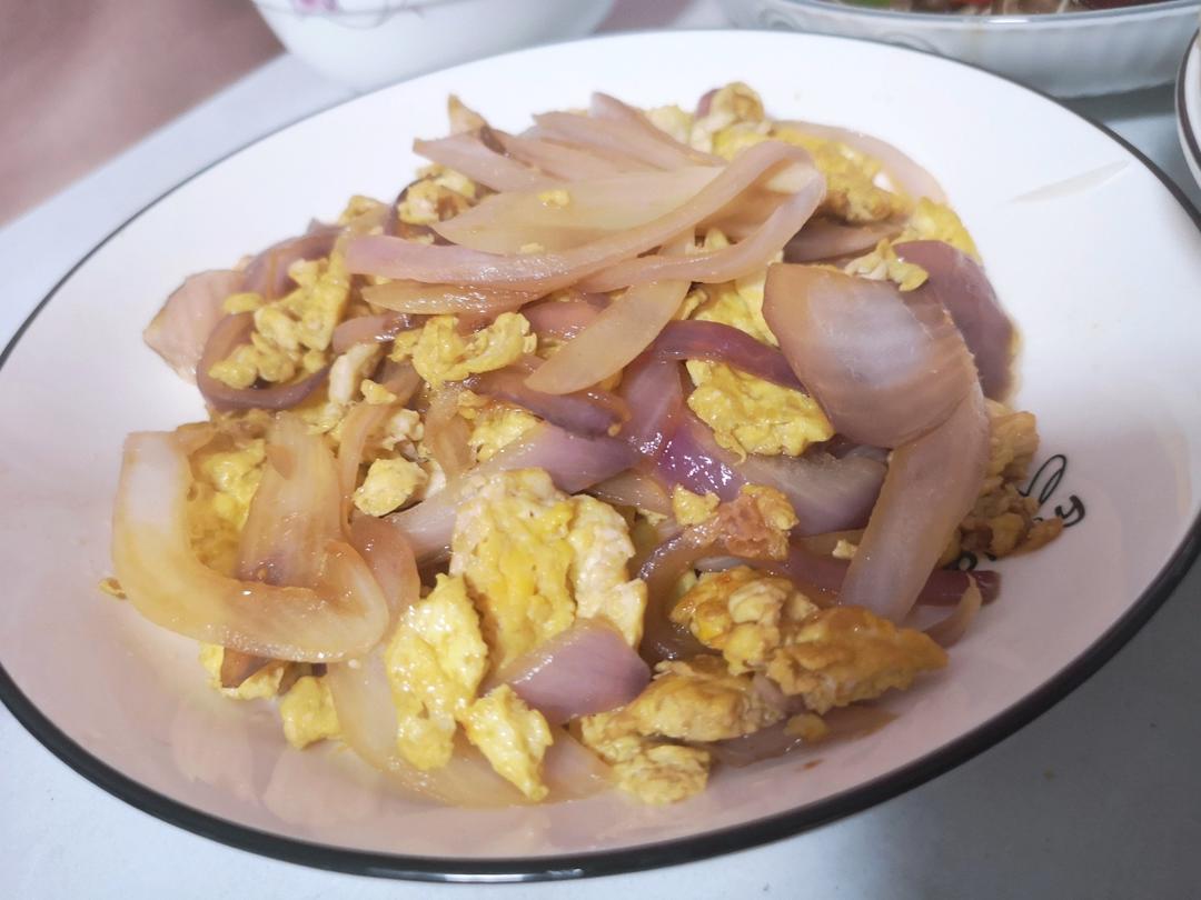 洋葱炒鸡蛋