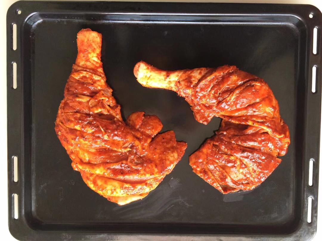 一诺妈咪呦做的新奥尔良烤鸡全腿