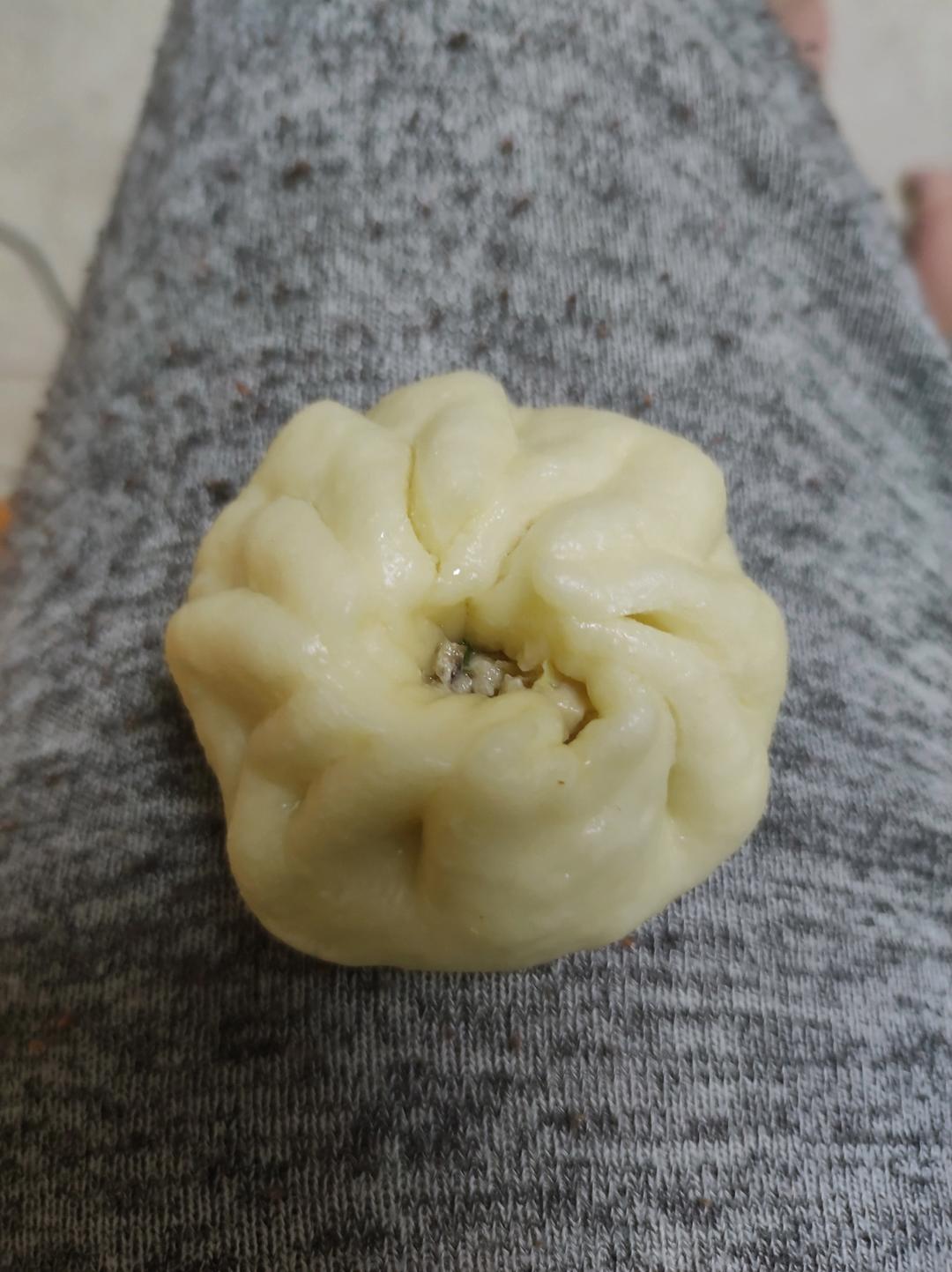 单独的包包子手法，捏包子捏法