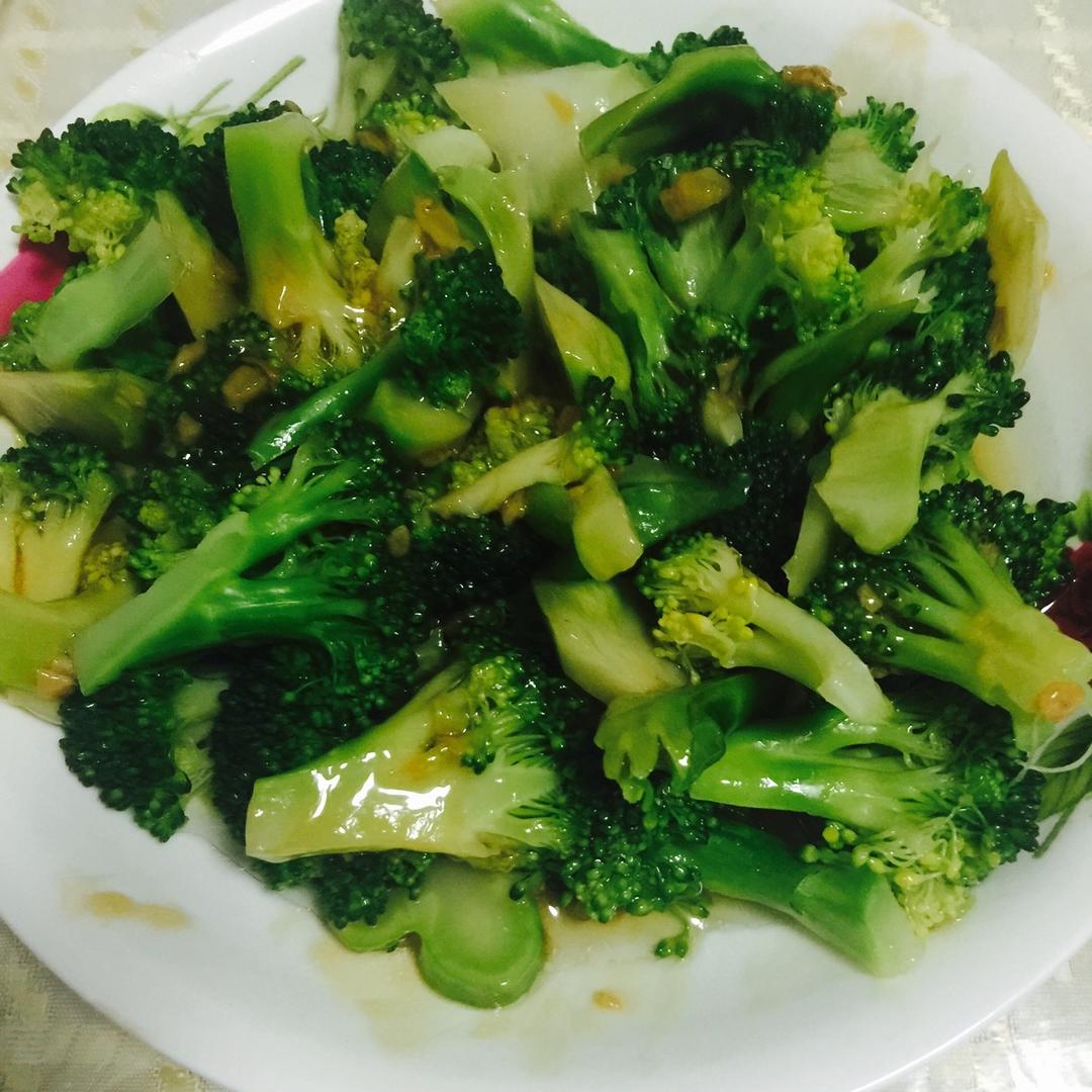 蚝油蒜蓉西兰花