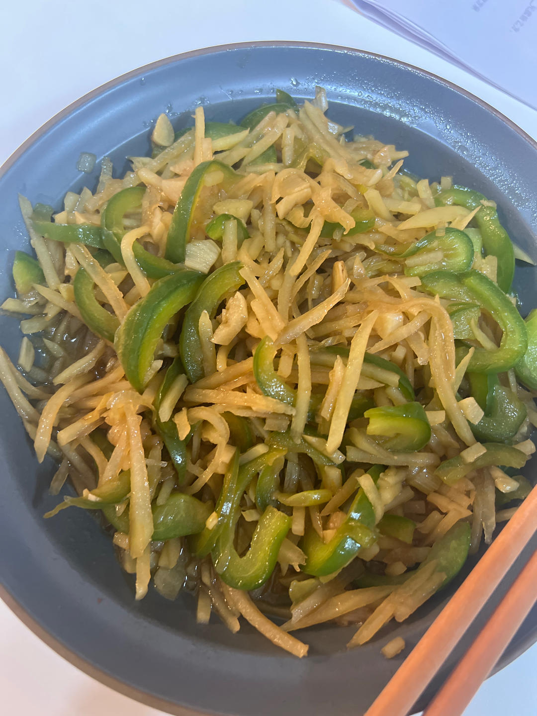 青椒土豆丝