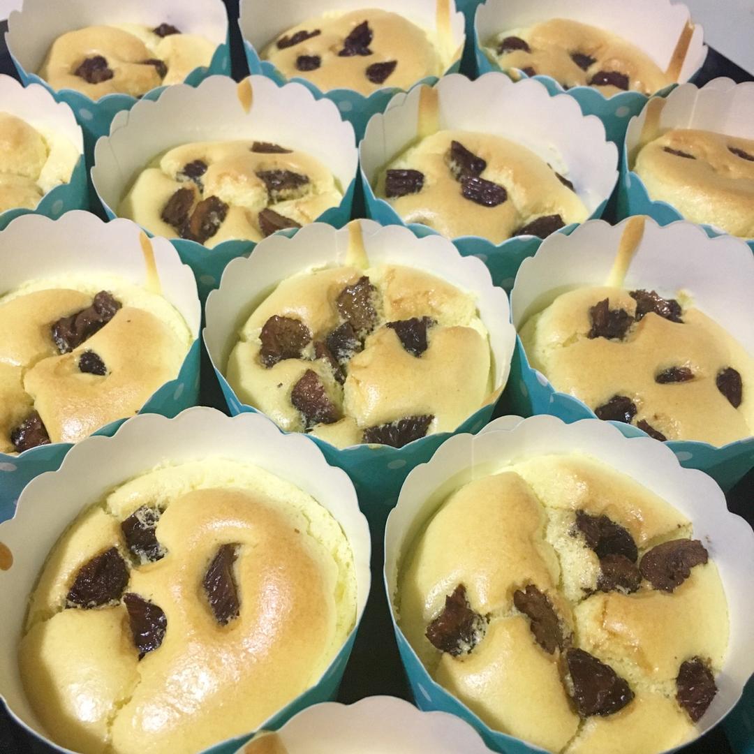 迷你小可爱cupcake戚风蛋糕杯