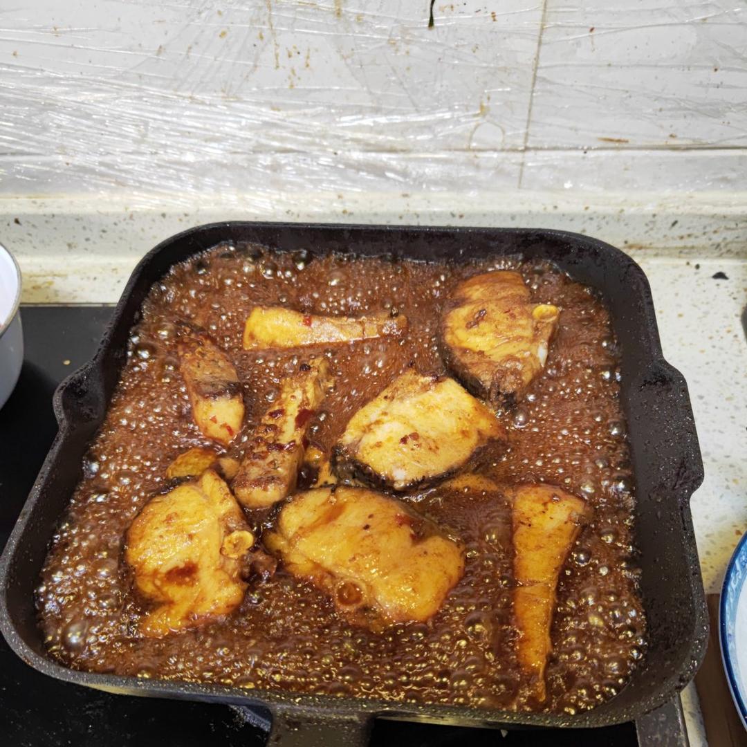 不会烂的红烧鱼块