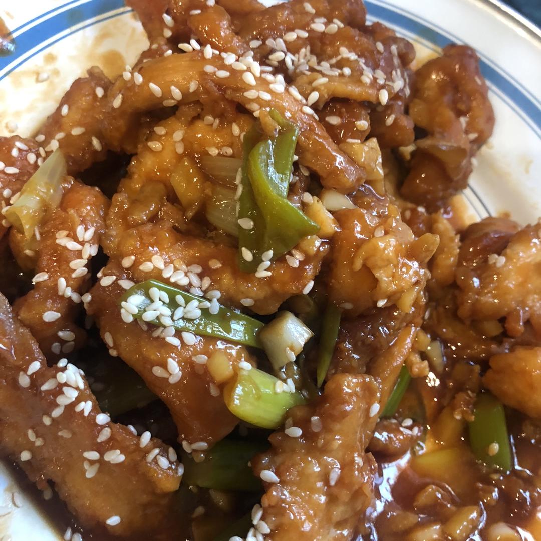 鸡肉版糖醋里脊