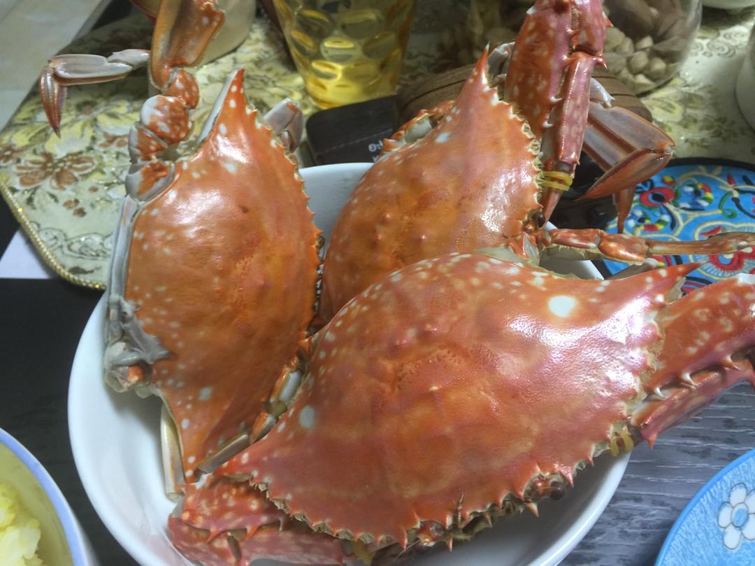 清蒸大闸蟹