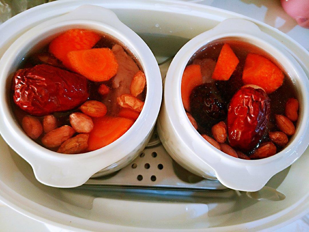 板栗花生黑豆炖排骨