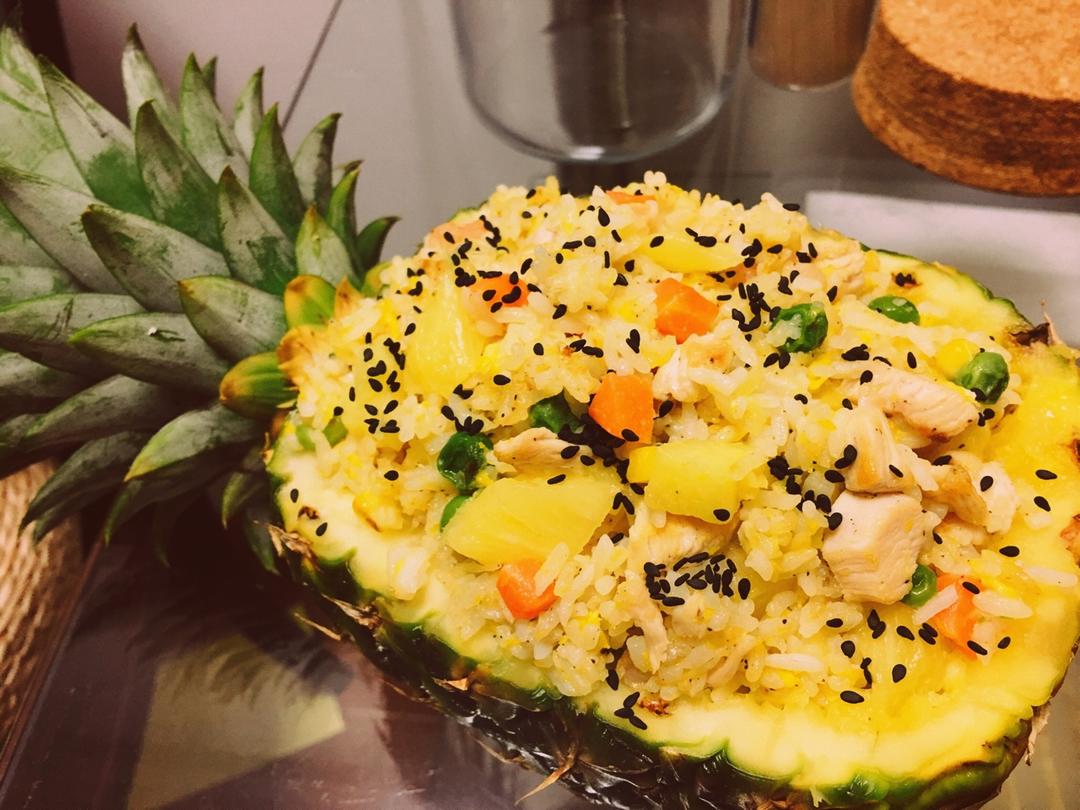 dress57做的泰式菠萝鸡饭