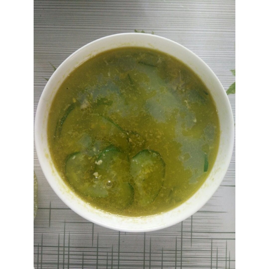 皮蛋黄瓜汤