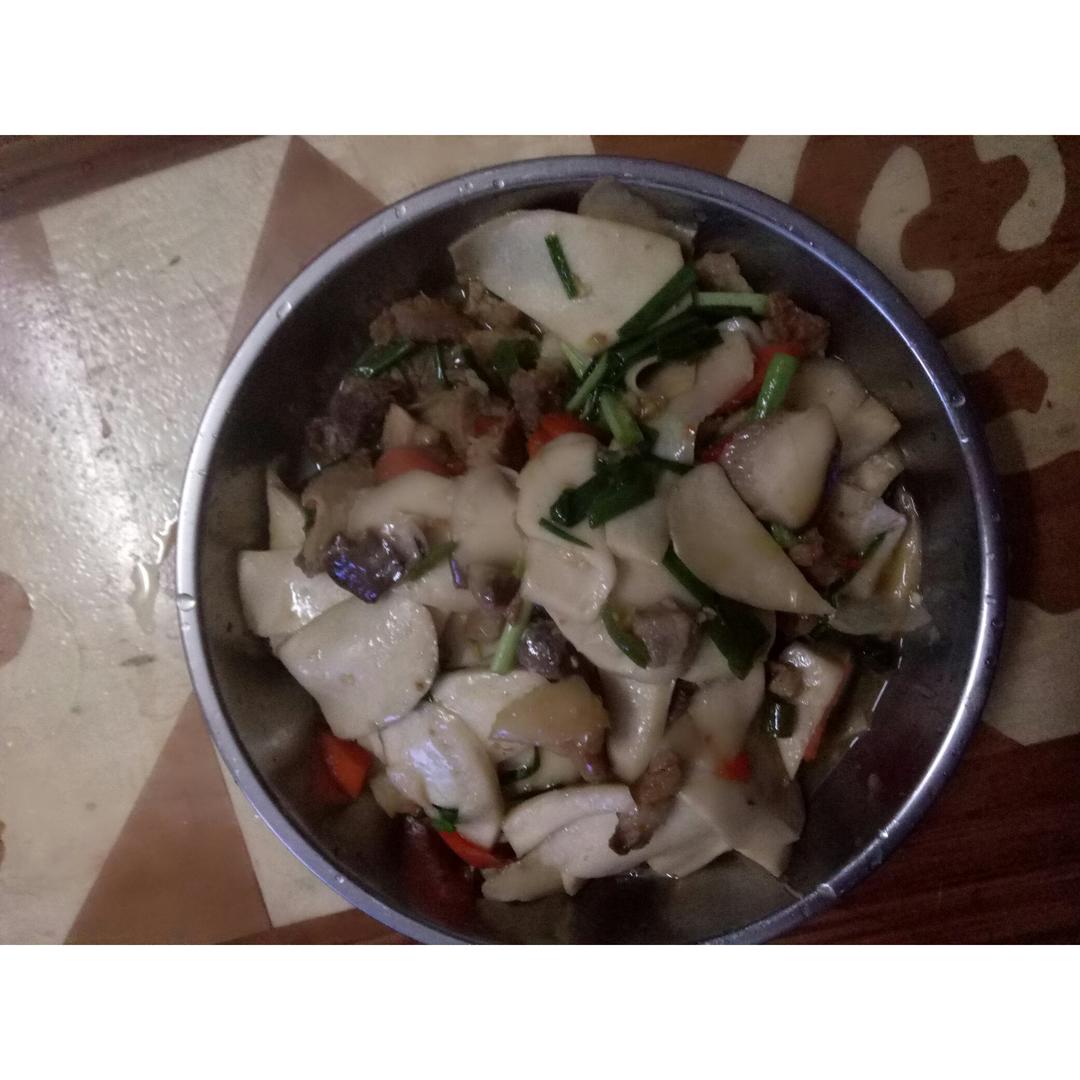 老丁的私房菜-美极杏鲍菇