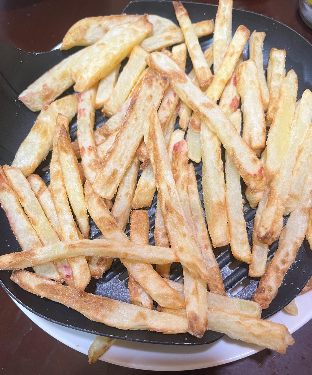 空气炸锅薯条（不冷冻，不水煮，不过夜，全网最简单）