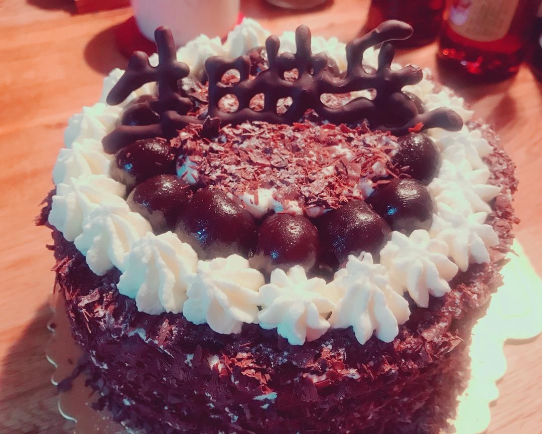 黑森林蛋糕（新手裱花困难的救星）