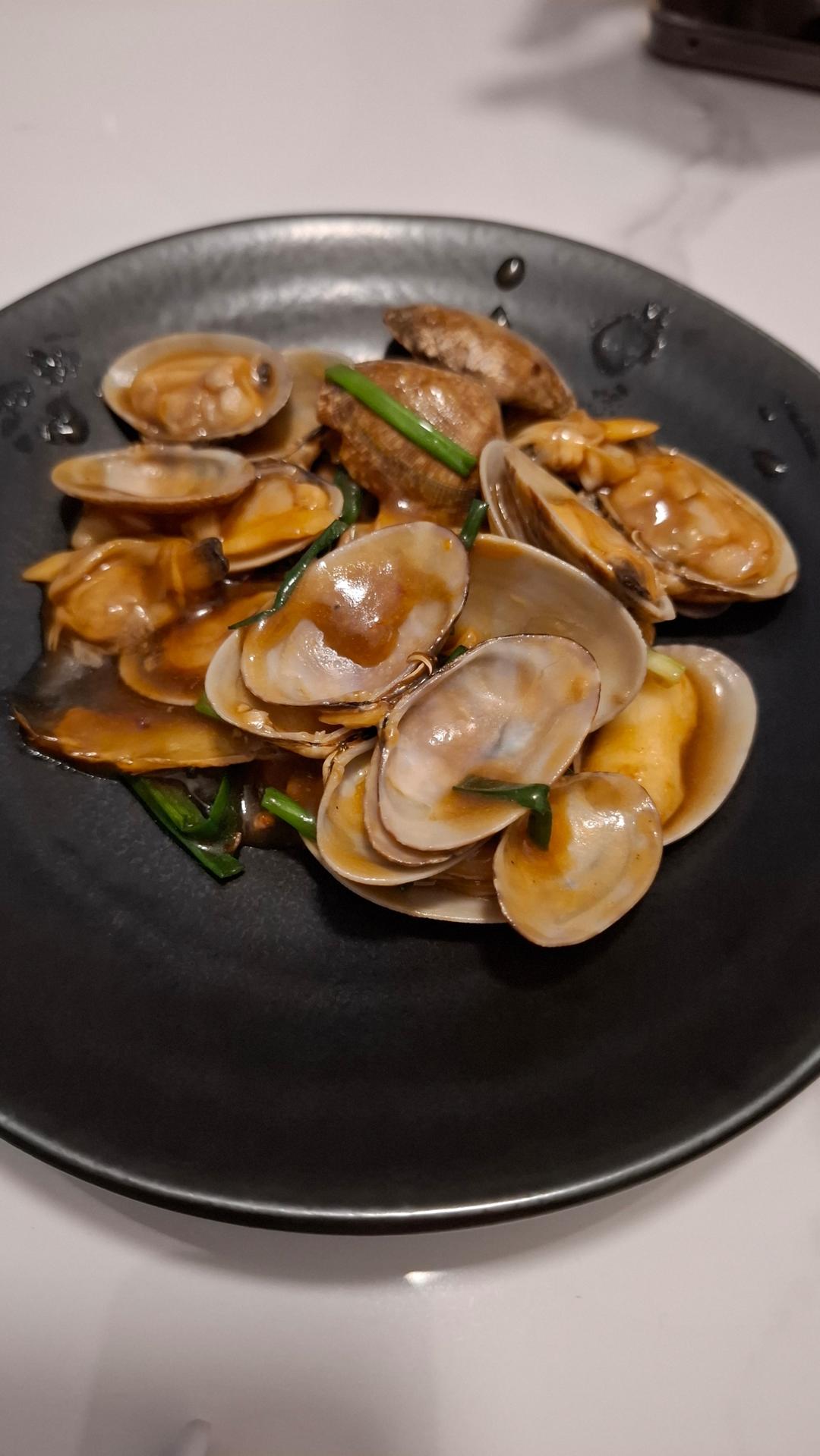 5分钟快手菜❗️秒杀路边摊爆炒花甲～好吃到爆