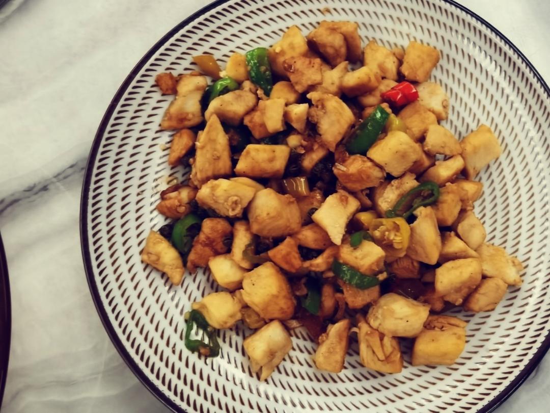 夏日下酒菜——椒麻鸡丁