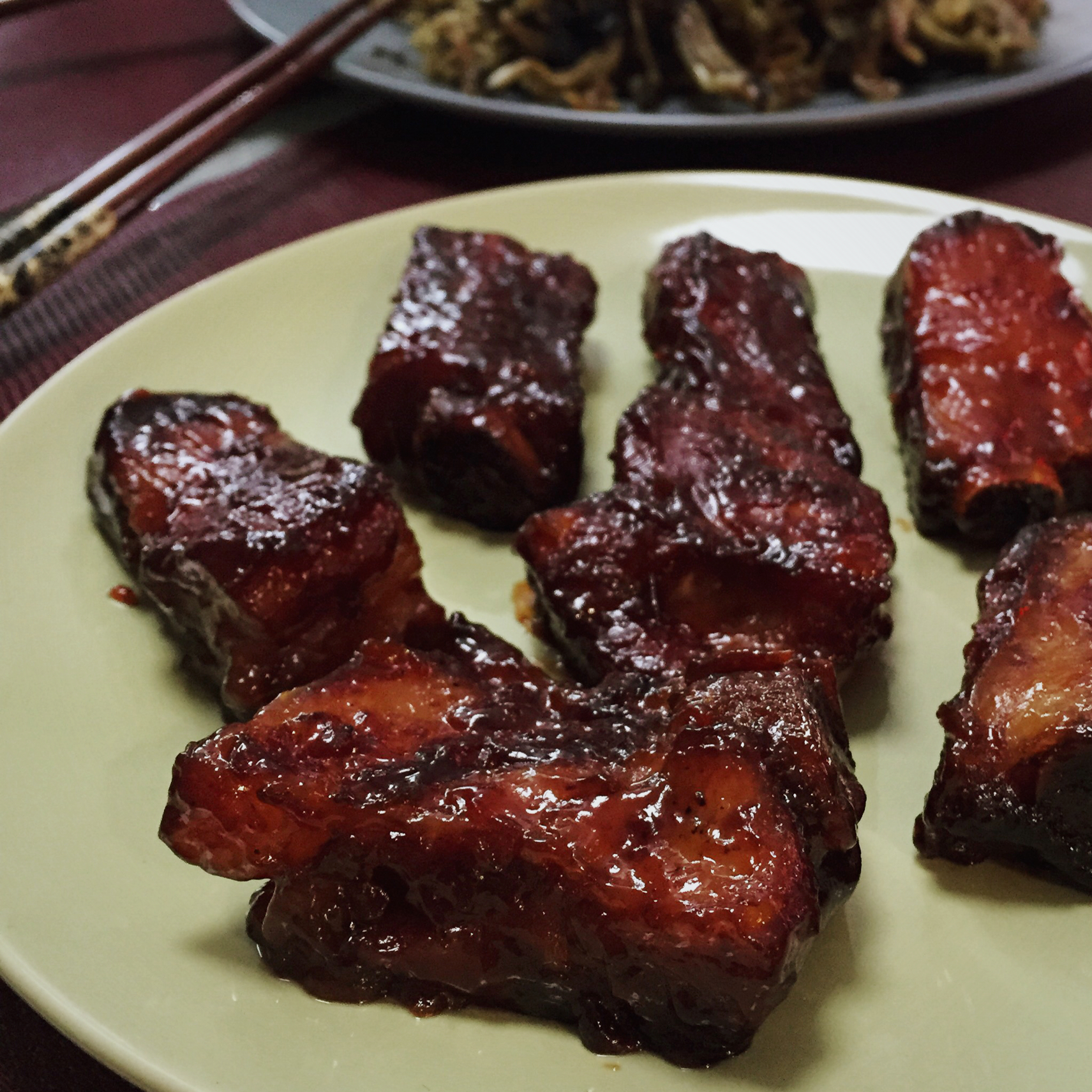 烤猪肋骨 BBQ Ribs