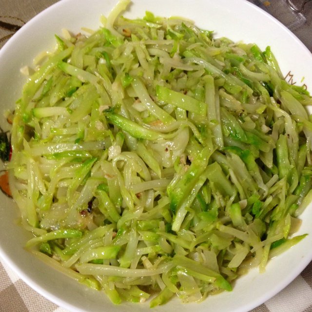 素炒儿菜丝