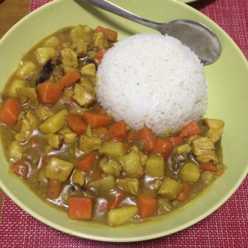 咖喱鸡饭