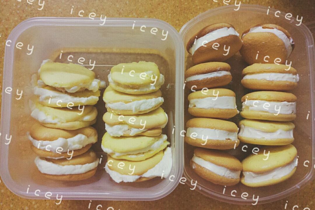 不是马卡龙的奶油夹心小蛋糕