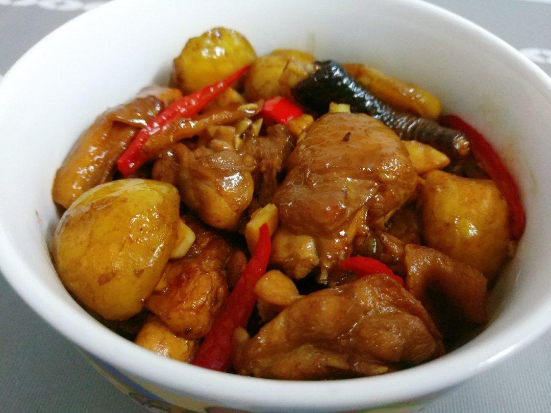 【栗子烧鸡】鸡肉都给你吃，栗子归我~