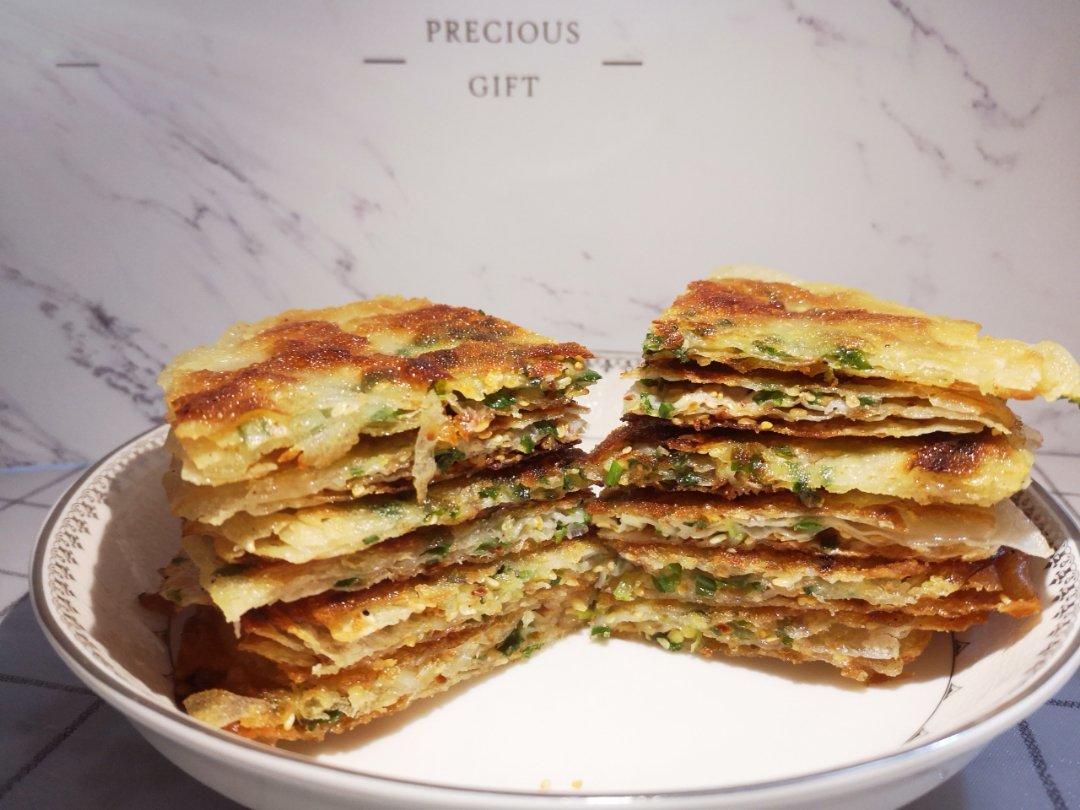 葱油饼（饺子皮版）