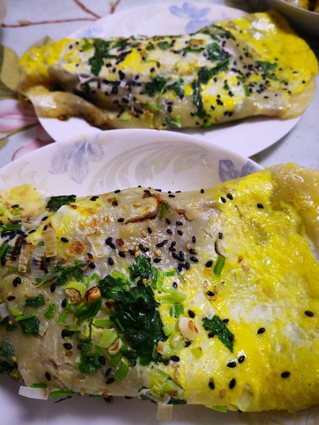 早餐—煎饼（自炸薄脆）