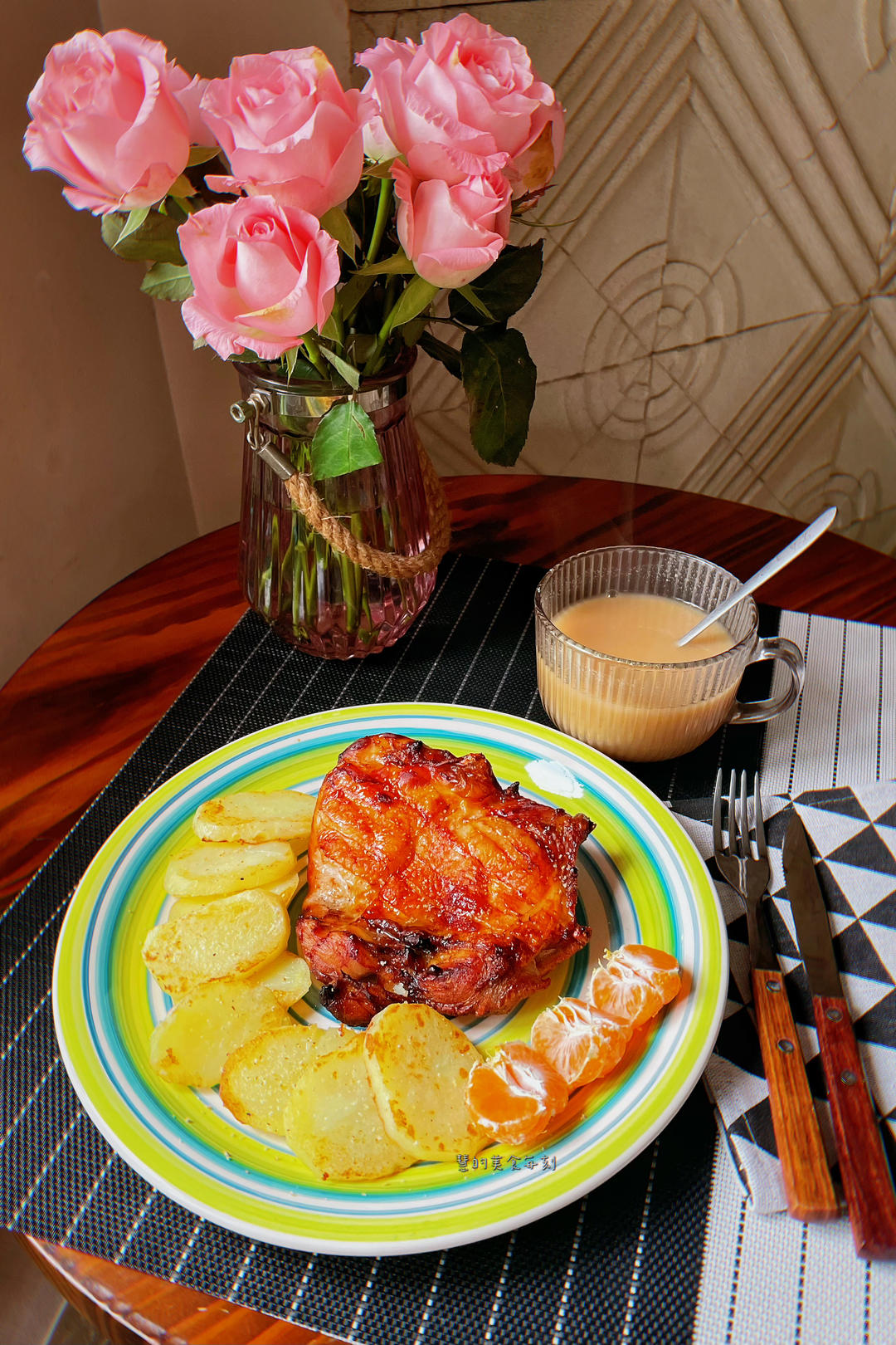 法式香煎土豆鸡腿