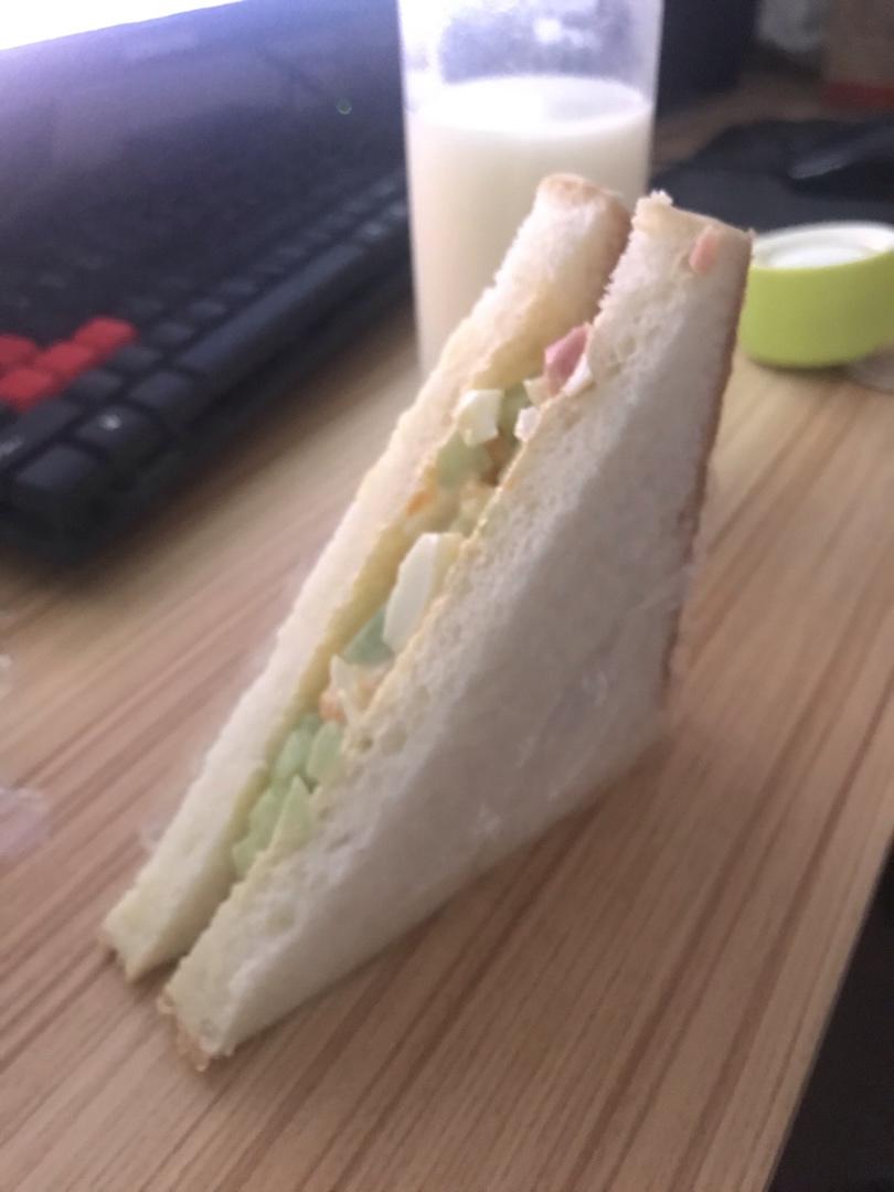 快手美味鸡蛋三明治