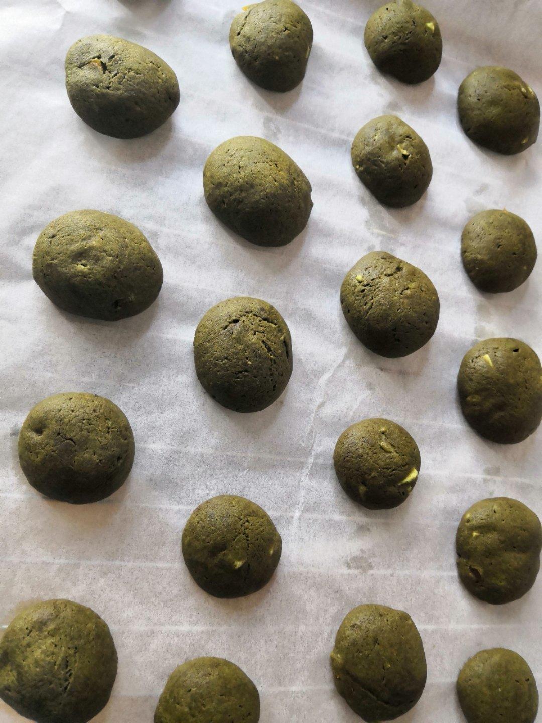 抹茶巧克力软曲奇