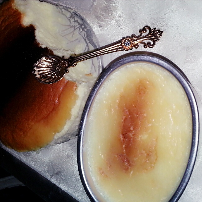 6寸活底模轻乳酪蛋糕--文怡方子