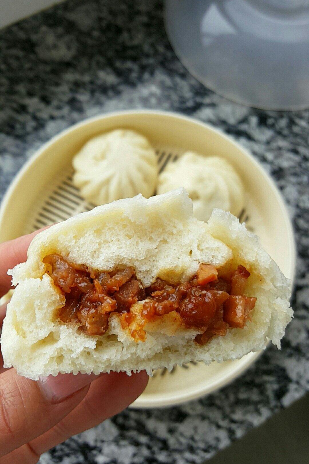 荣燕赵做的蜜汁叉烧包内附叉烧肉做法