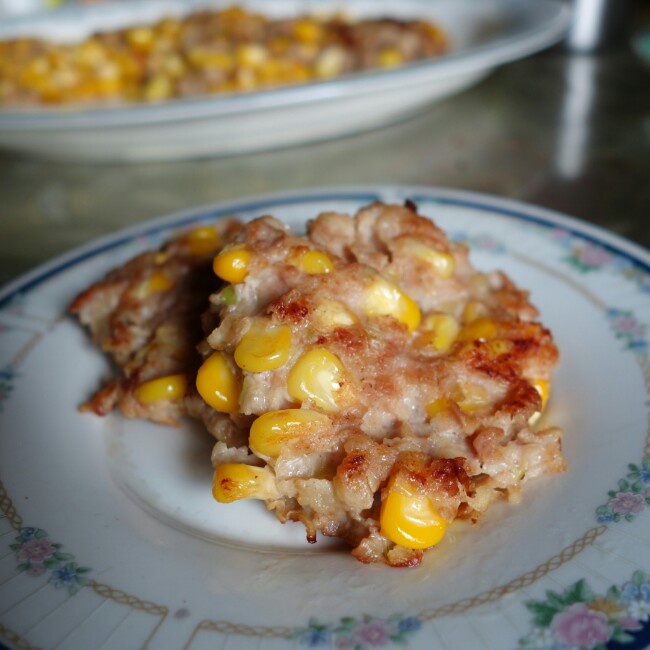 家庭煎肉饼