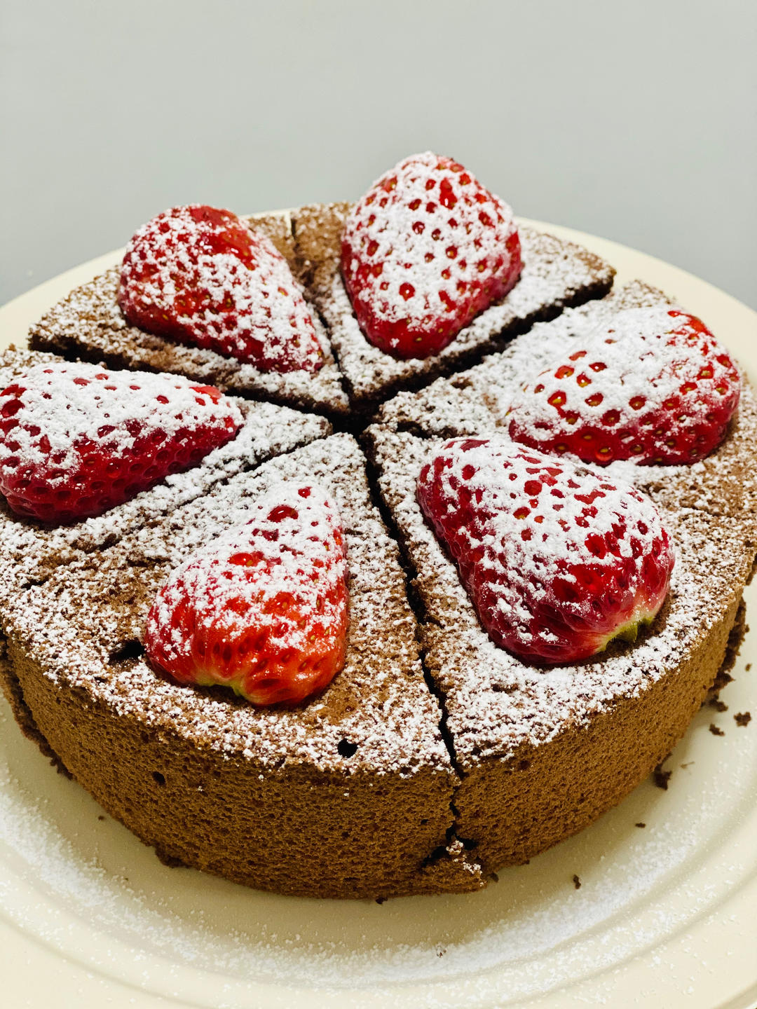 巧克力戚风蛋糕6寸(基础易成功版)