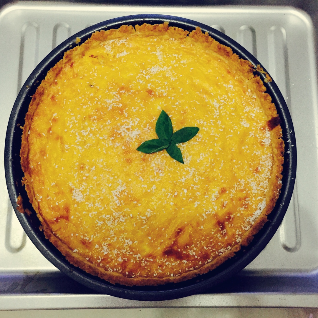 秋季时令小甜品——奶香南瓜派