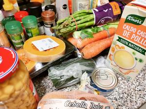 【减脂一人食】营养蔬菜浓汤（豆浆机）的做法 步骤1