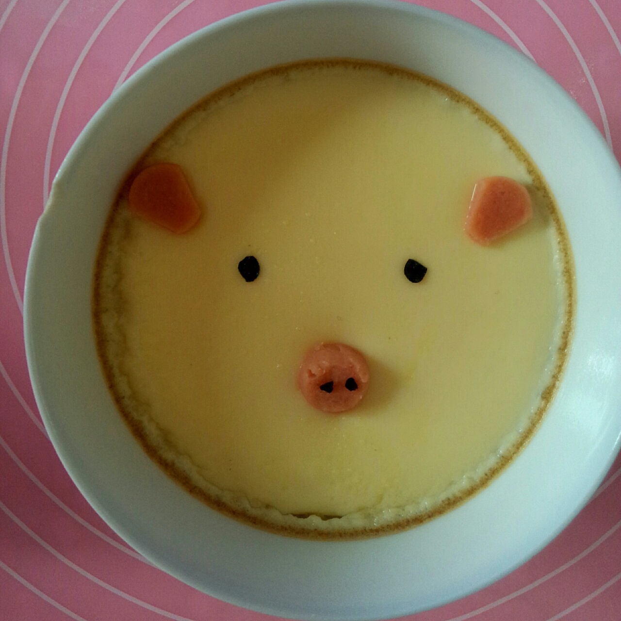 2015-07-20 16:30:50赞创意蒸蛋 小猪蛋羹鸡蛋
