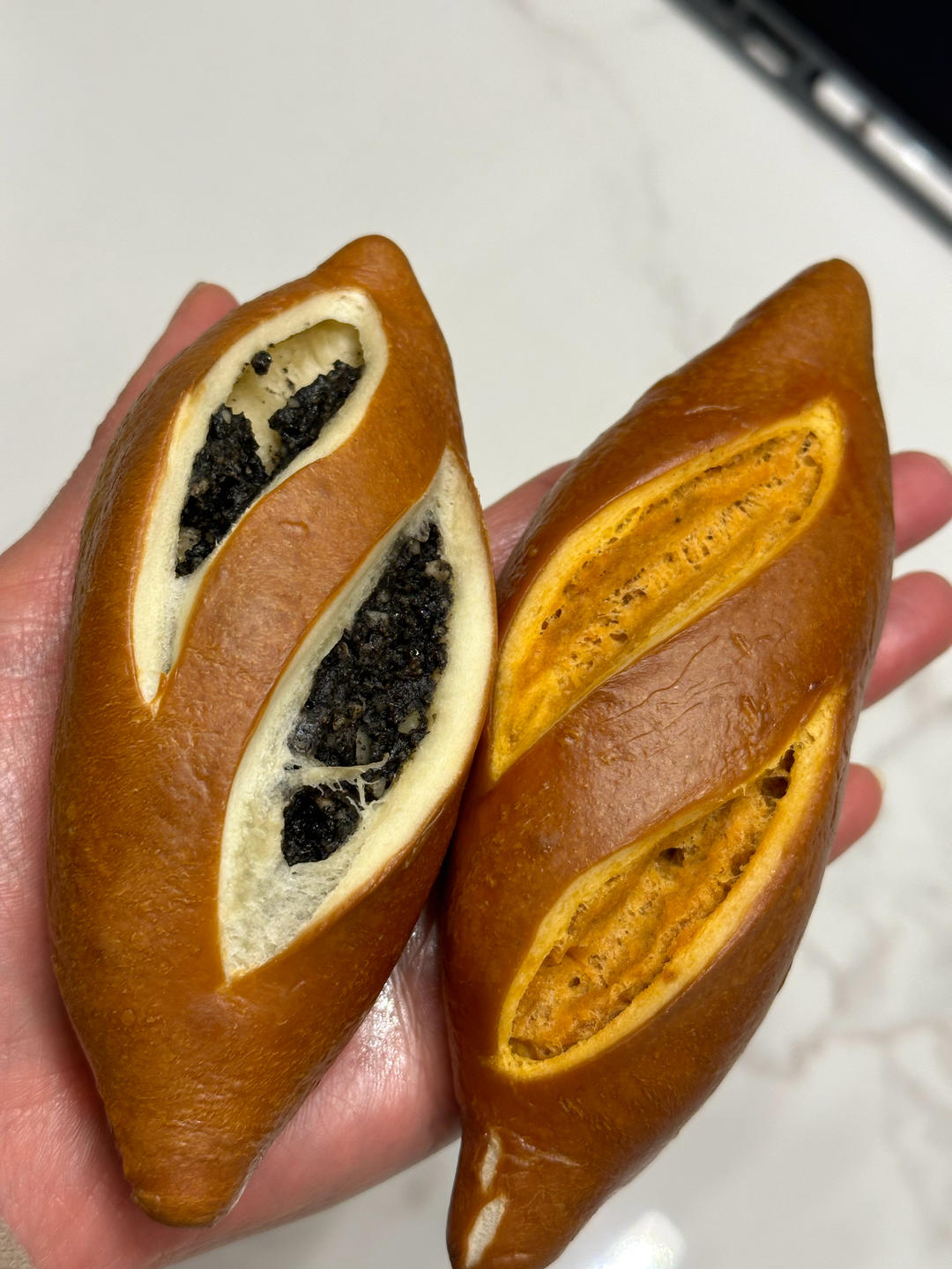 德式碱水面包｜红豆碱水面包｜0糖低卡｜超快手｜免发酵｜免手套膜｜免冷冻