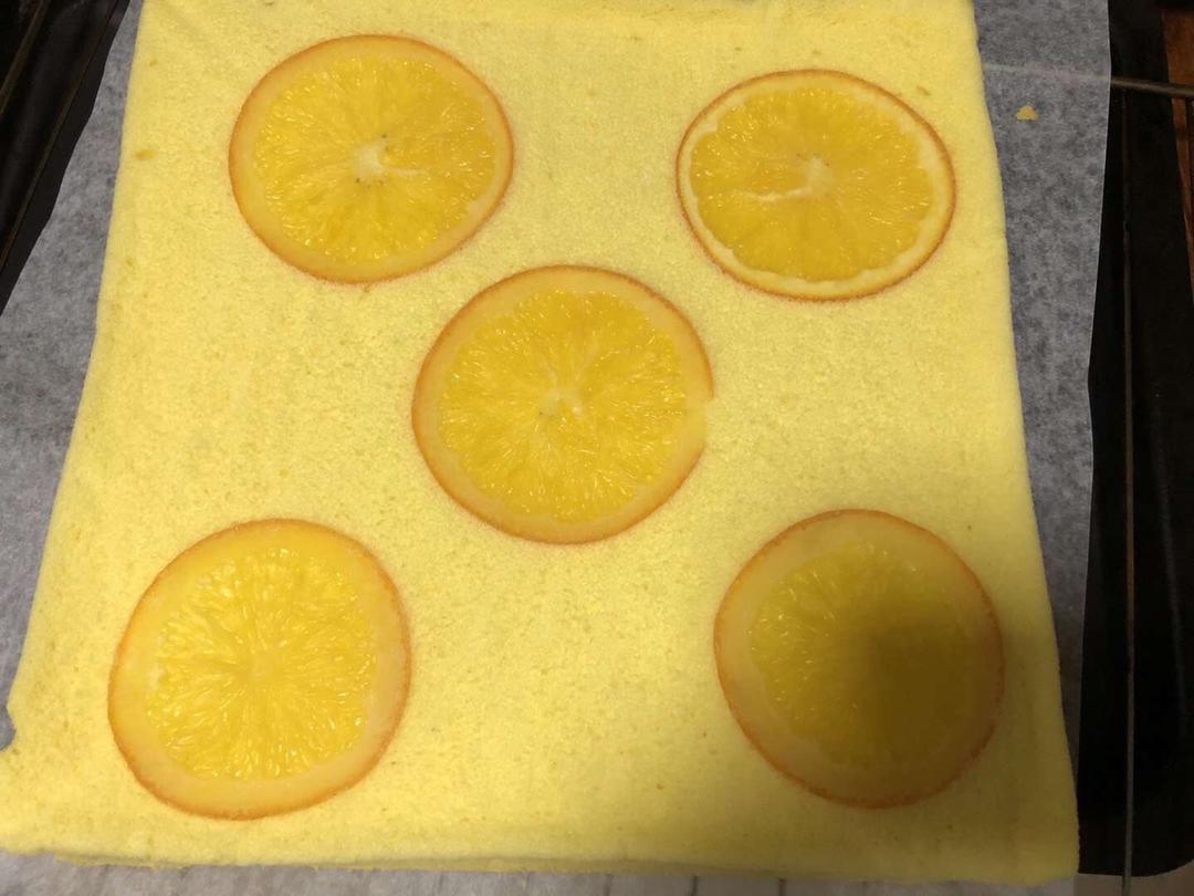 橙香蛋糕卷