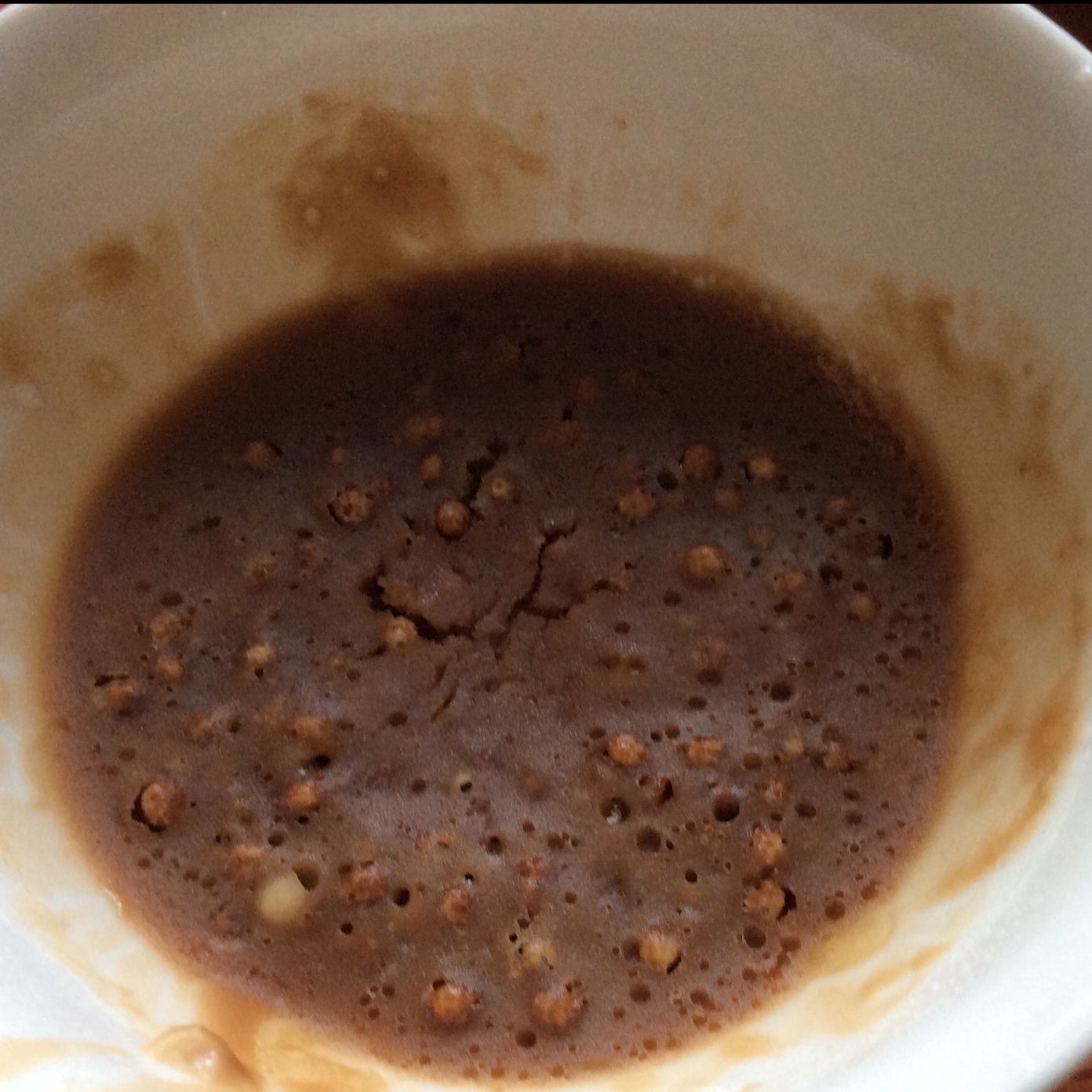 1分钟微波炉布朗尼brownie