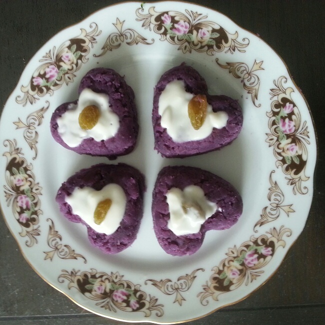 紫薯甜点的做法