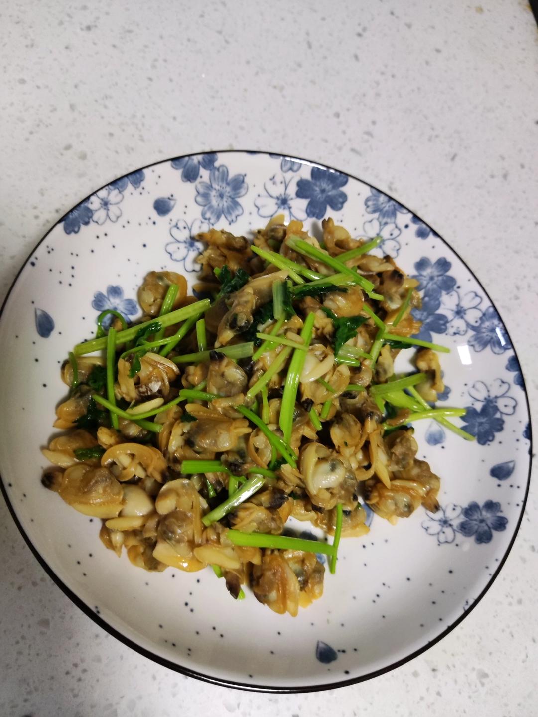 米粥米饭伴侣·爆炒葱香花甲肉/蛤蜊肉