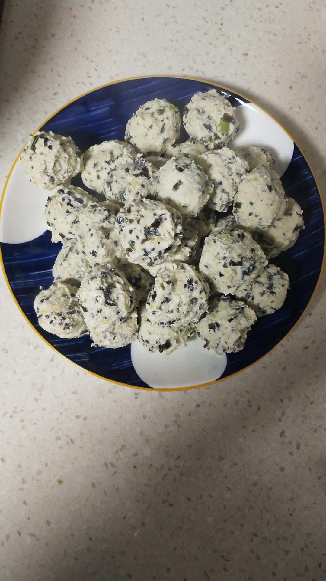 香菇胡萝卜鸡胸肉丸