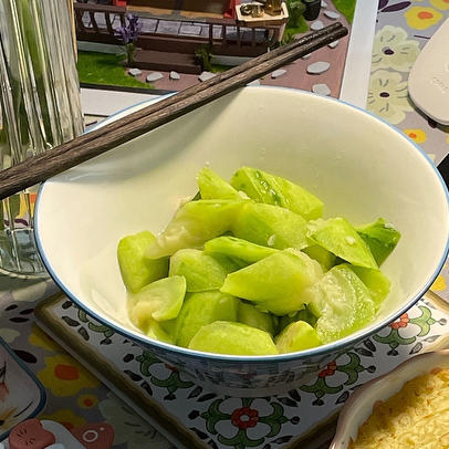 家常清炒丝瓜
