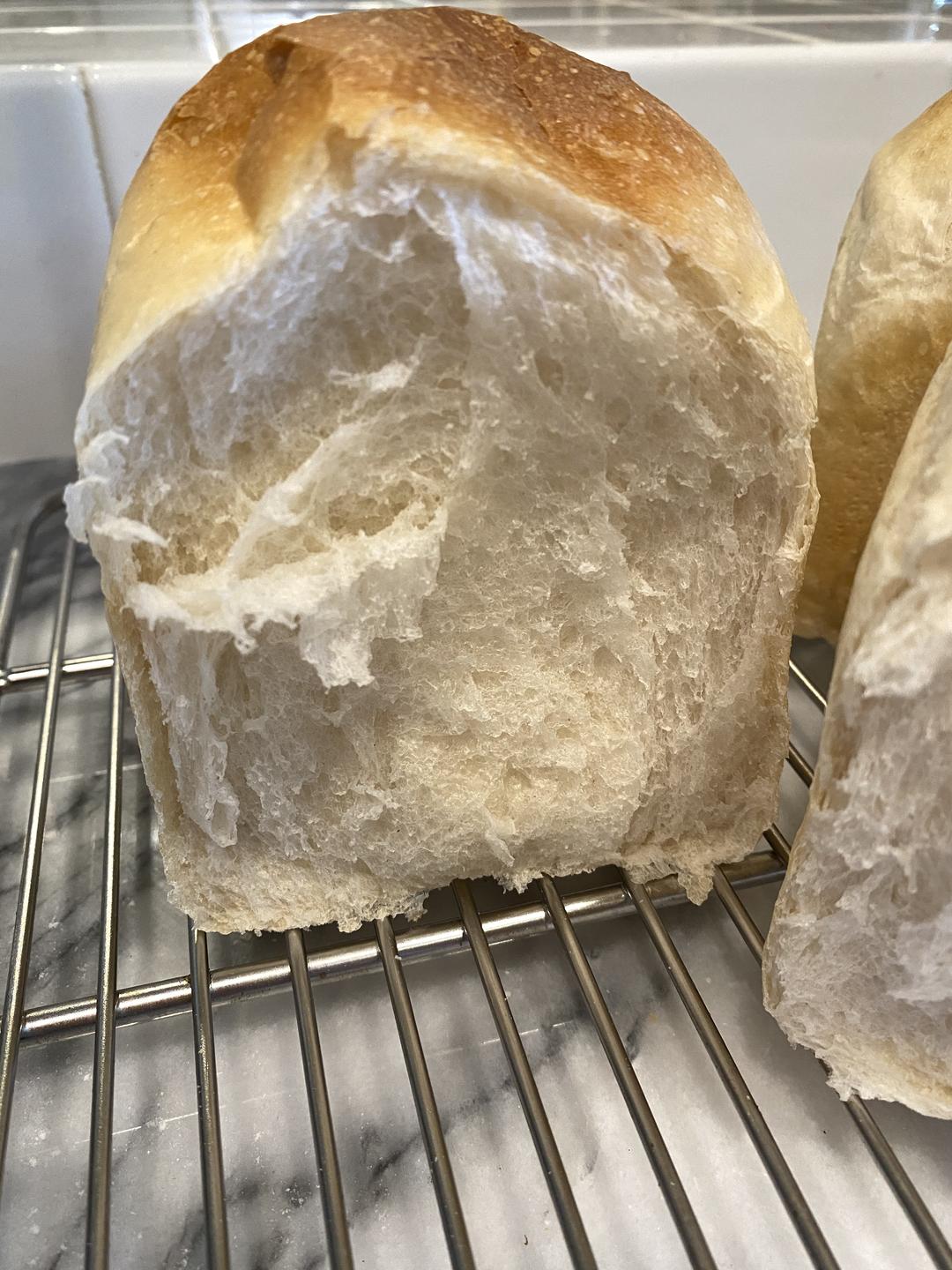 纯奶手撕吐司的做法 步骤1