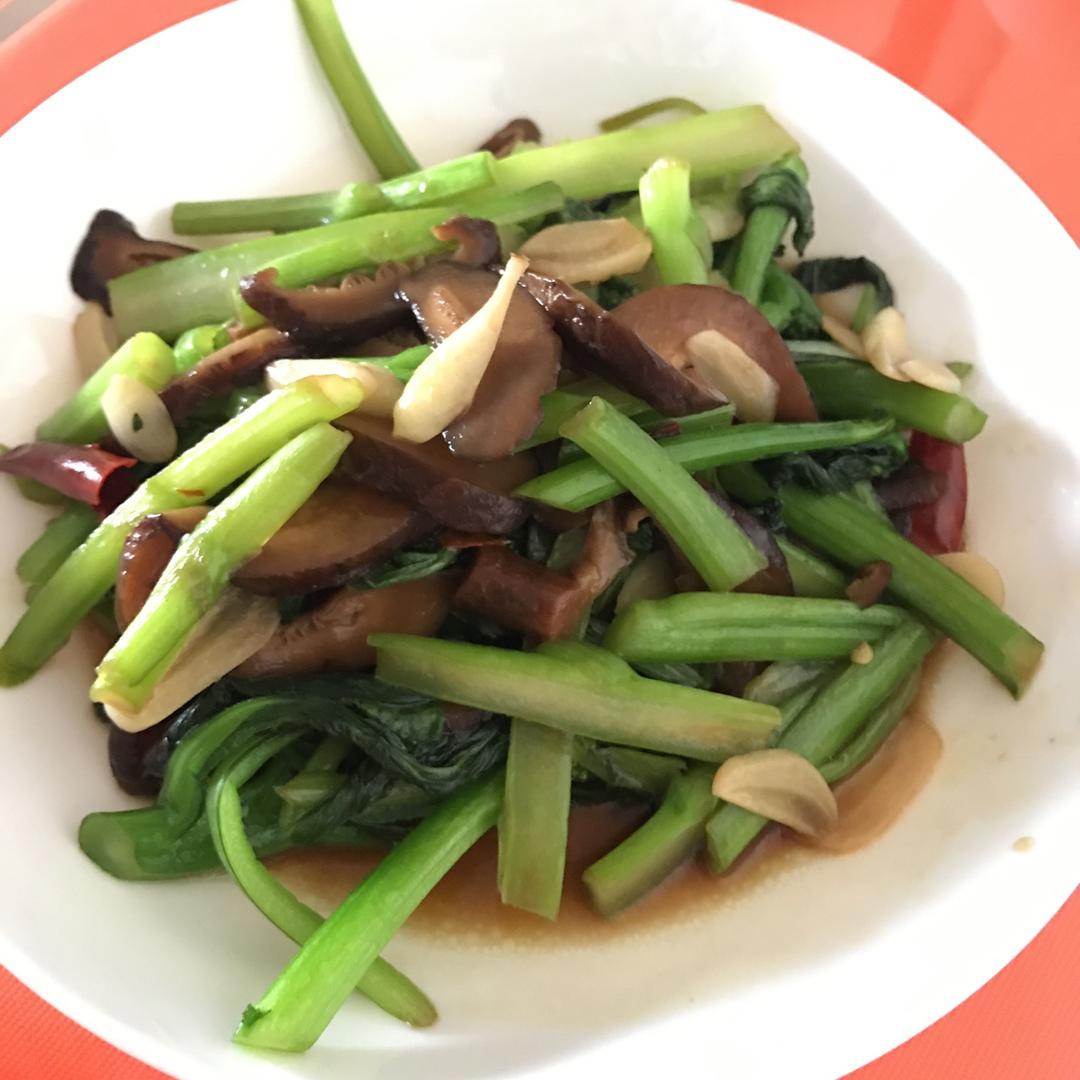 香菇菜心