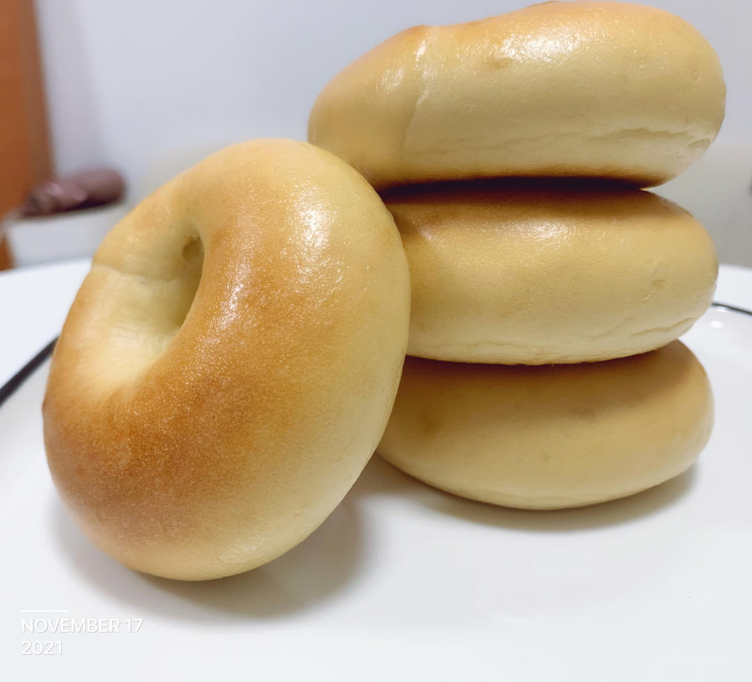 原味贝果🥯/黑芝麻贝果🥯