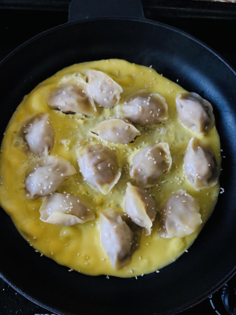鸡蛋煎饺