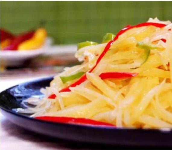 三色土豆丝