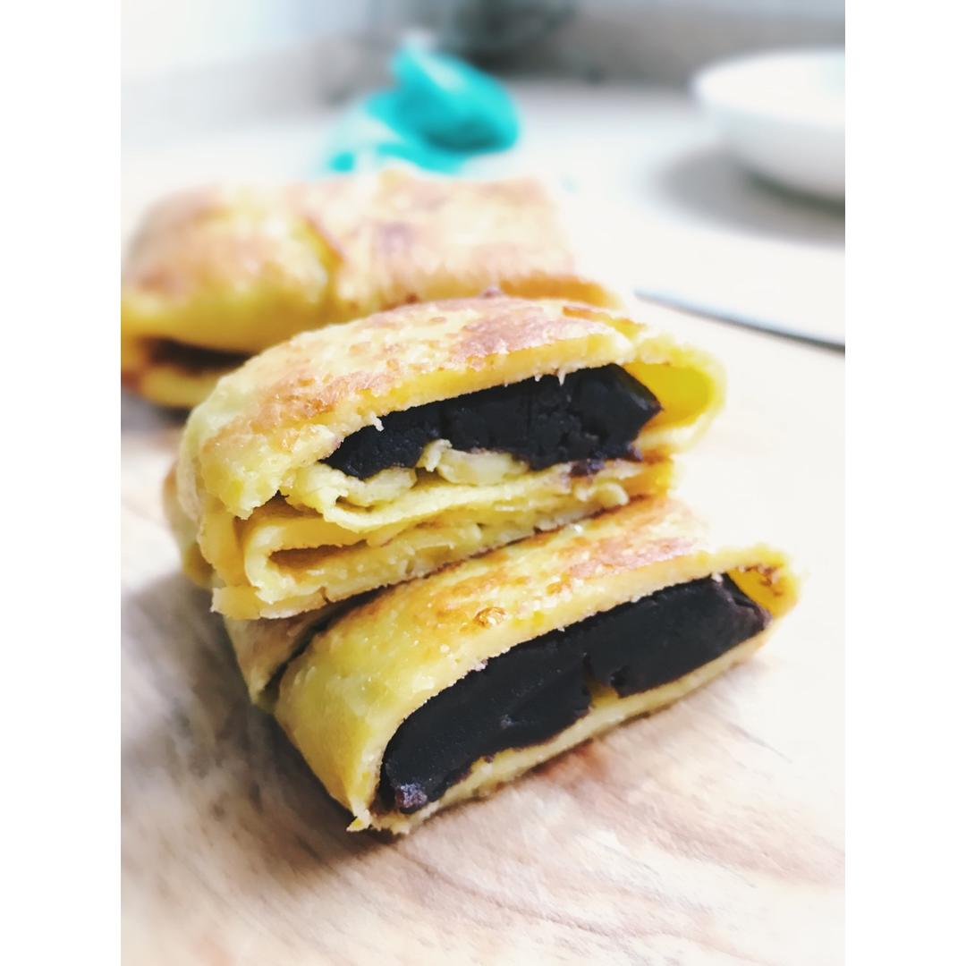 豆沙锅饼