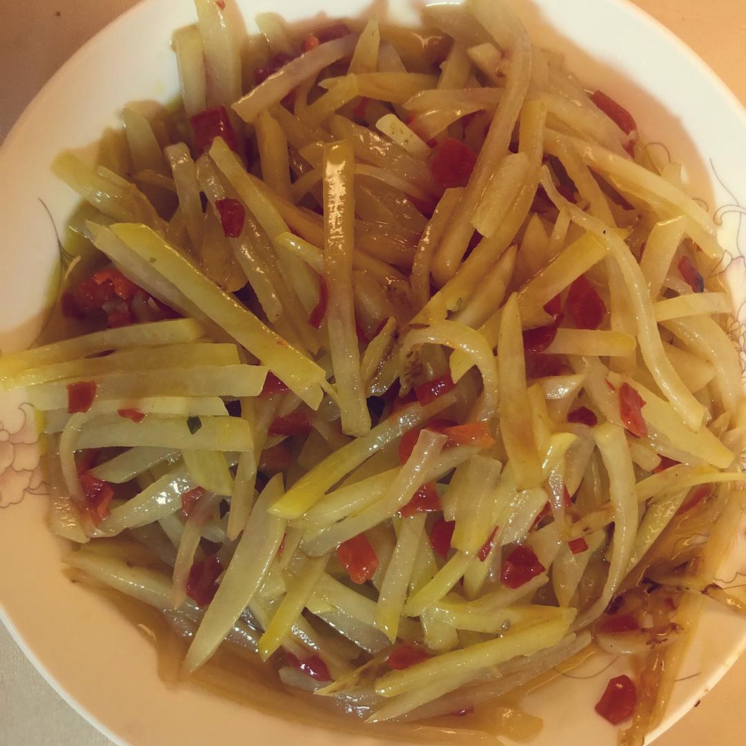 剁椒土豆丝