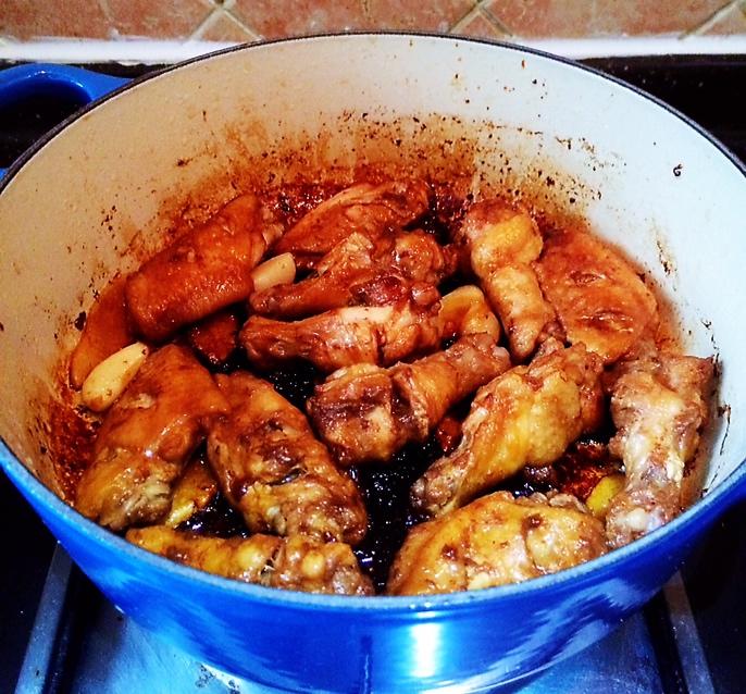 铸铁锅版焖鸡翅